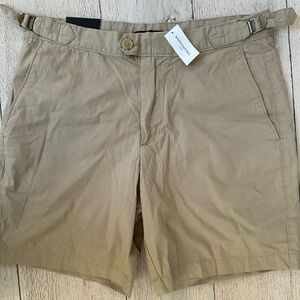 Banana Republic Khaki Flat Front Shorts